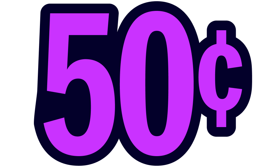 50¢
