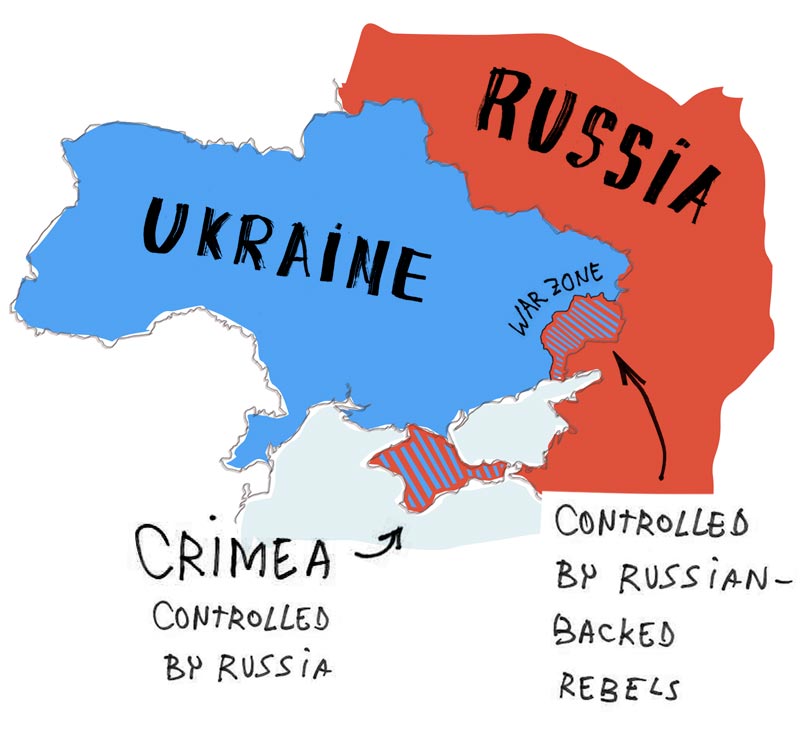 russia invades ukraine 2020